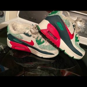 Kids Christmas Nike special addition sneakers